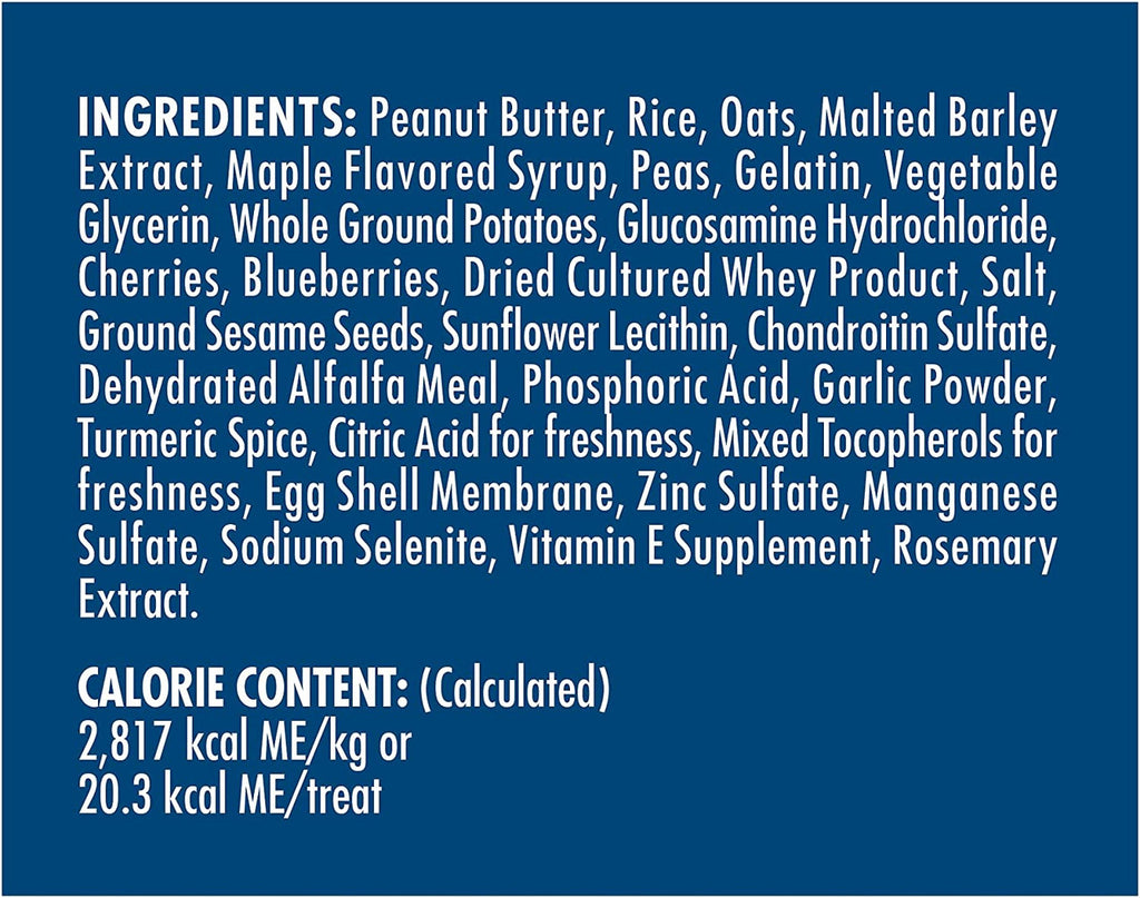 Zukes Hip Action Dog Treats - Peanut Butter - Dog.Dog.Cat.