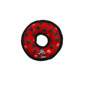 Tuffy Jr Ring - Red Paw - Dog.Dog.Cat.
