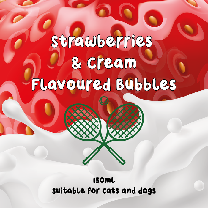 Meaty Bubbles - Strawberries & Cream Flavoured Bubbles (Limited stock)