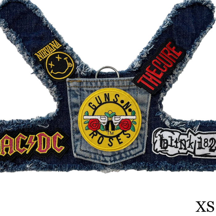 Denim Harness- G & ROSES
