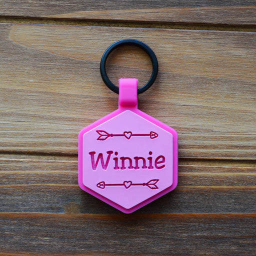 Besties Pets - Wild One Silicone Dog ID Tag