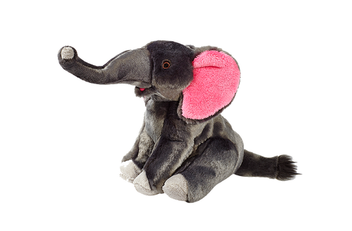 Fluff and Tuff Dog Toy - Edsel Elephant