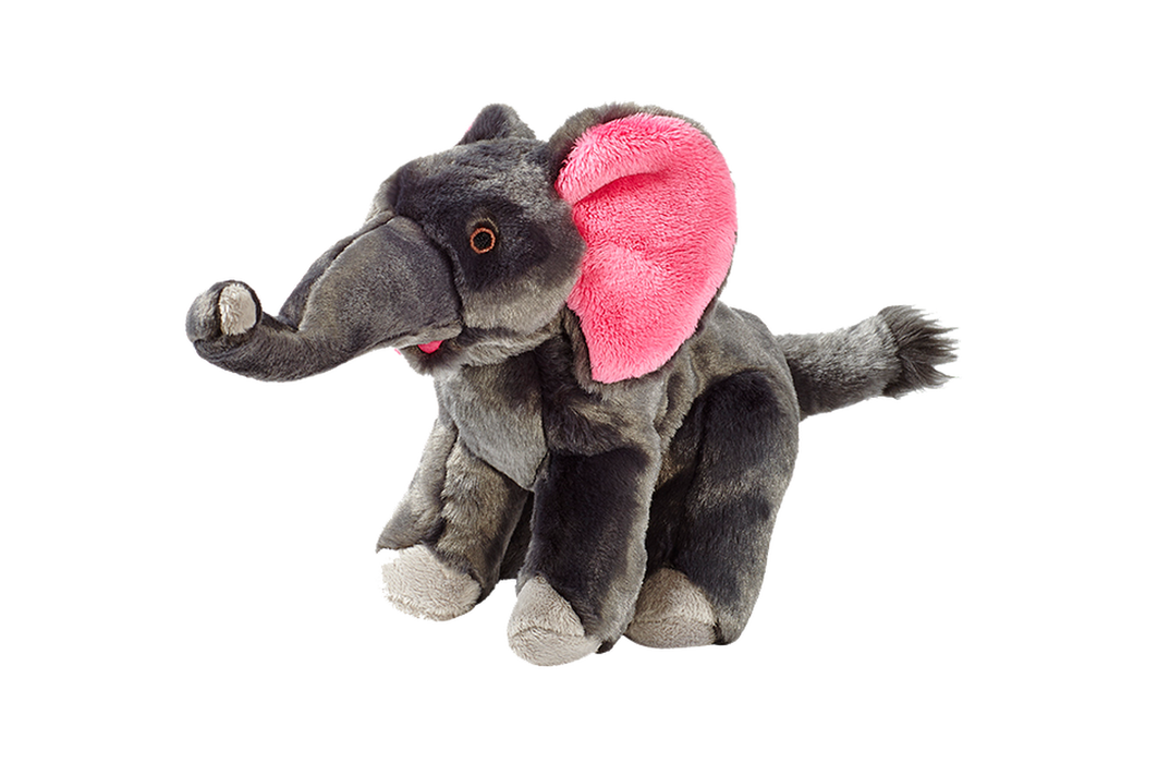 Fluff and Tuff Dog Toy - Edsel Elephant