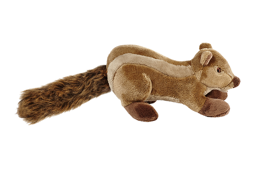 Fluff and Tuff Dog Toy -Peanut Chipmunk - Dog.Dog.Cat.