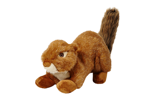Fluff and Tuff Dog Toys - Red Squirrel