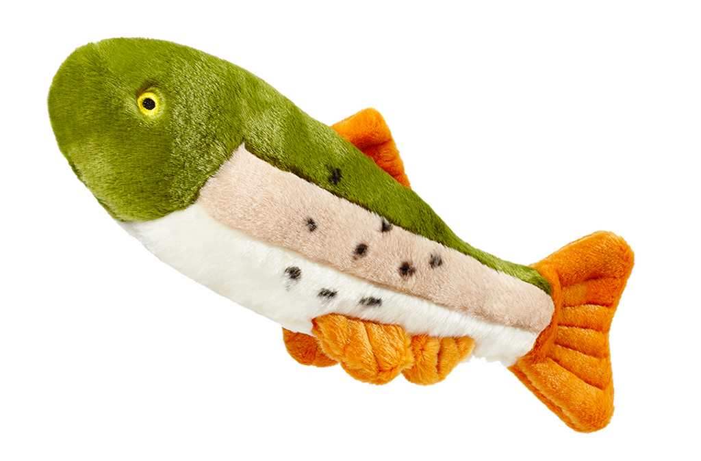 Fluff and Tuff Dog Toys - Ruby Rainbow Tro - Dog.Dog.Cat.