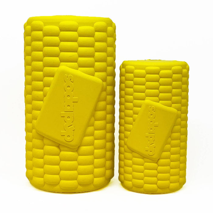 SodaPup - Corn on the Cob Treat Dispenser - Yellow