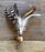Cat-fishing Lure, Natural Cork and Rooster Feathers