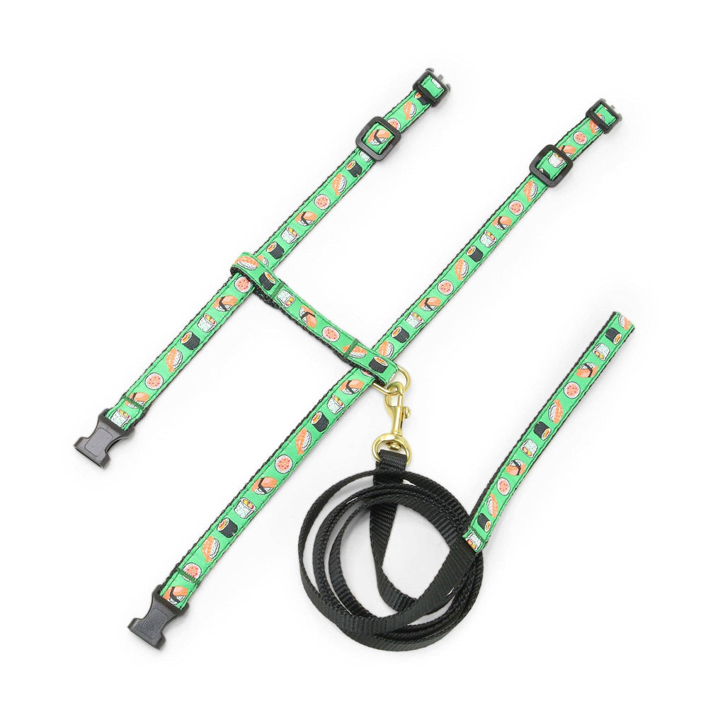 Sushi Cat Harness Set - Dog.Dog.Cat.