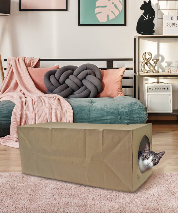 Dezi & Roo - Hide and Sneak Cat Toy Tunnel