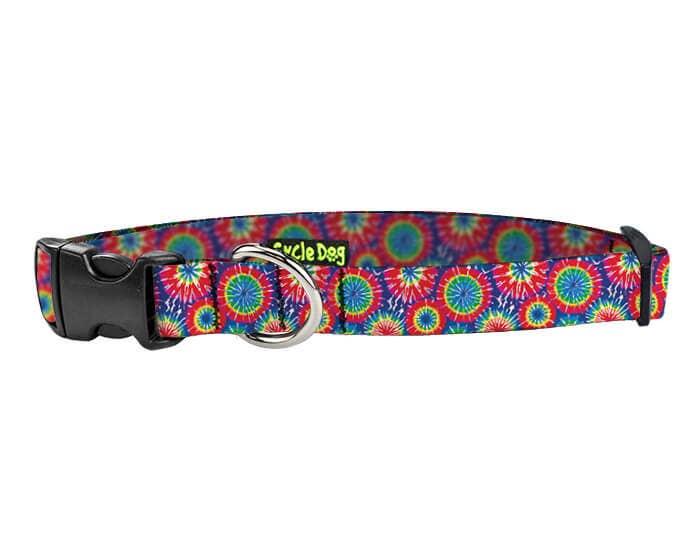 Cycle Dog - Small Ecoweave-Tie Dye Dog Collar