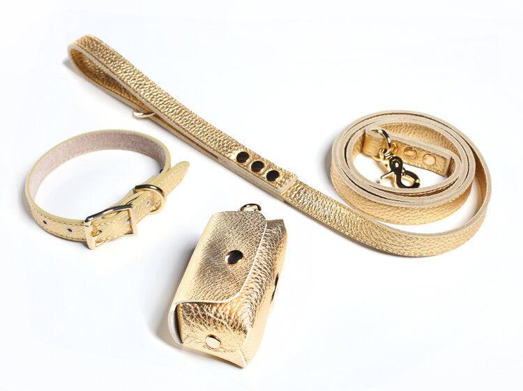 Fine Doggy Leather Collar - Dog.Dog.Cat.