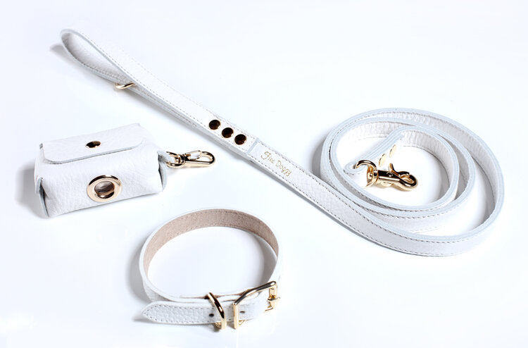 Fine Doggy Leather Collar - Dog.Dog.Cat.