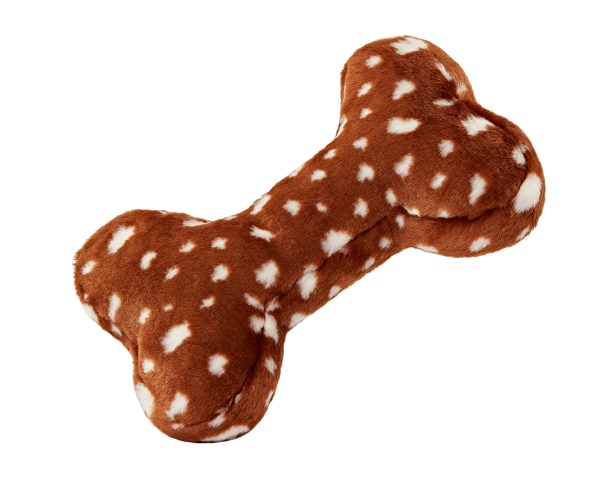 Fluff and Tuff Dog Toy - Bambi Bone