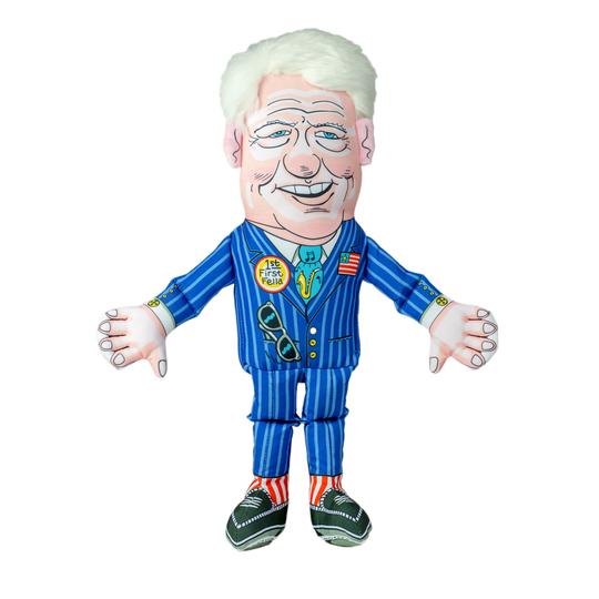 Political Parody - President Bill Clinton Dog Toy
