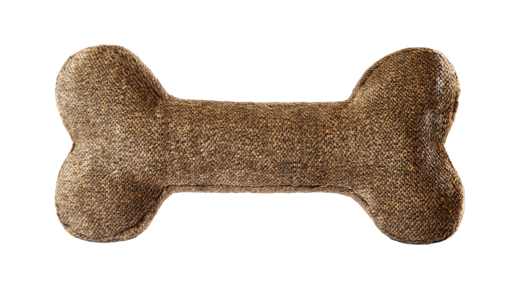 Fluff and Tuff Dog Toys - Classic Bone - Dog.Dog.Cat.