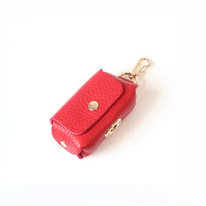 Fine Doggy Leather Poop Bag Holder - Dog.Dog.Cat.