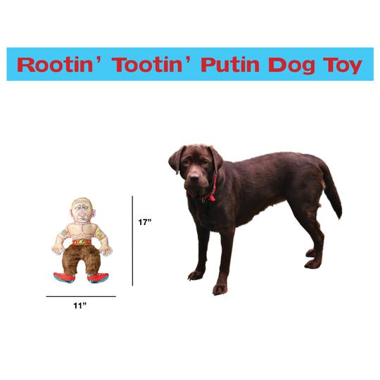 Political Parody - Rootin' Tootin' Putin Cat Toy