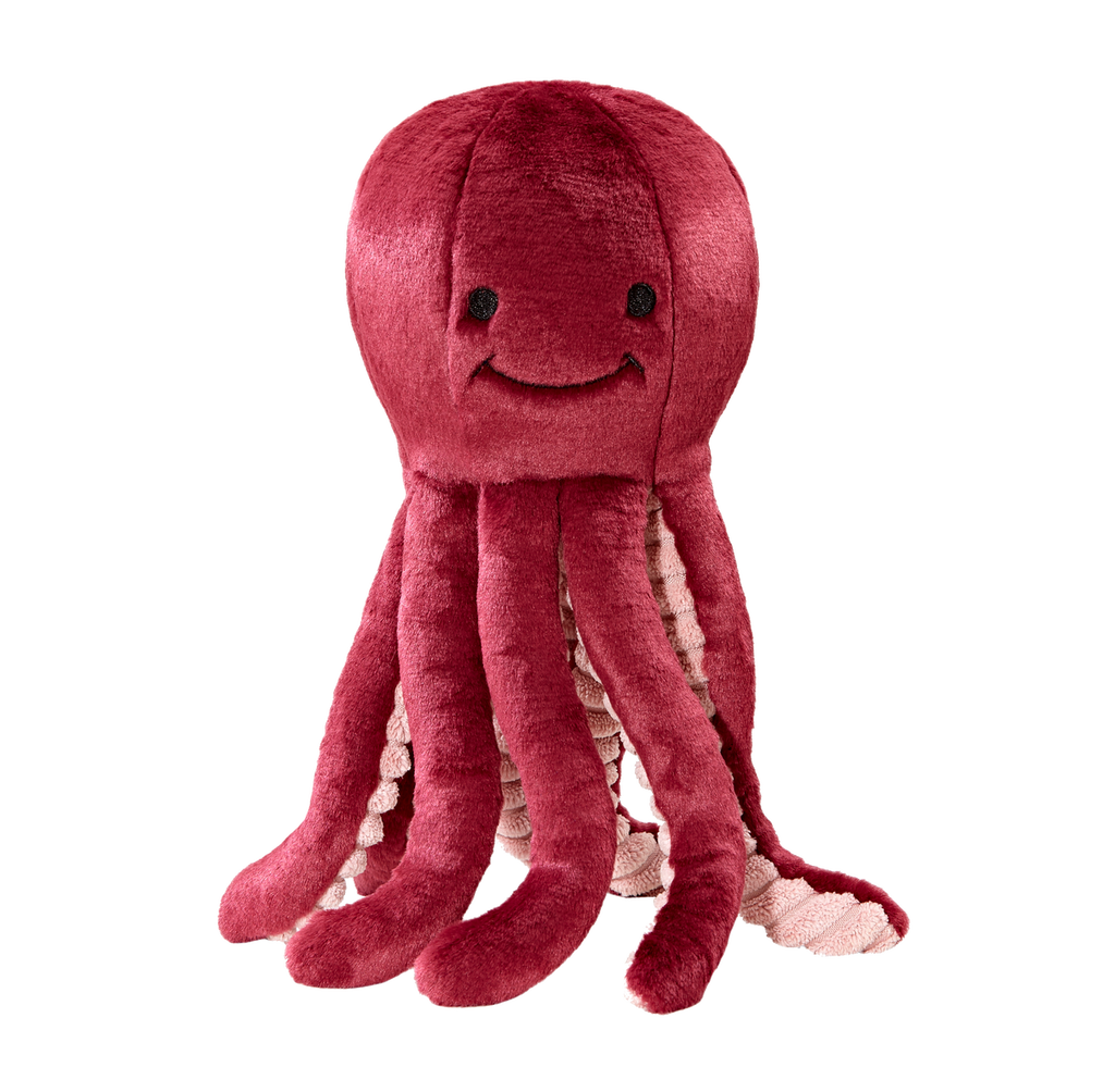 Fluff and Tuff Dog Toy - Olympia Octopus - Dog.Dog.Cat.