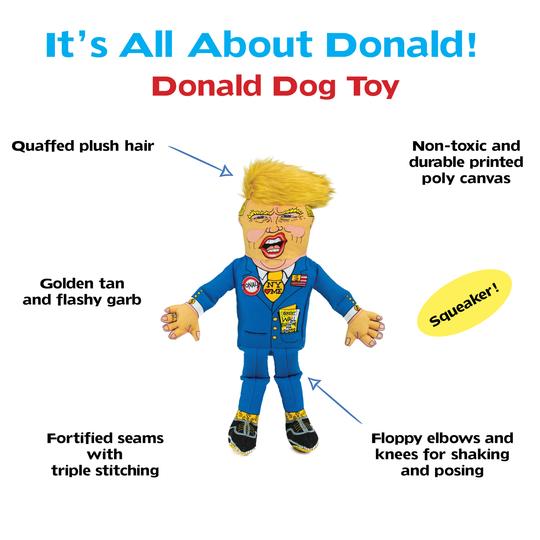 Political Parody - Donald Dog Toy Classic