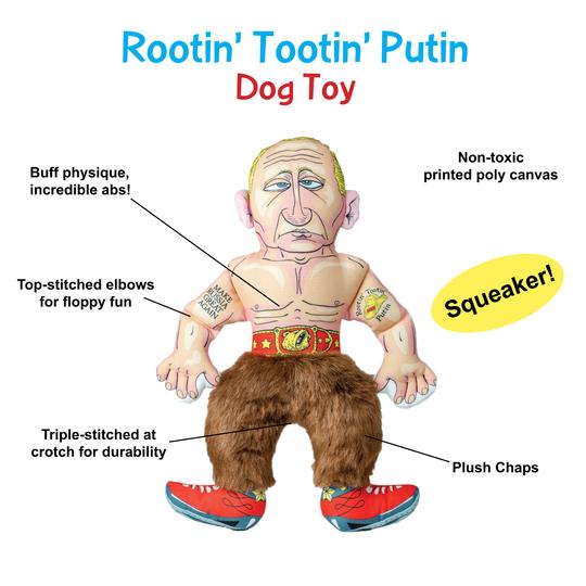 Political Parody - Rootin' Tootin' Putin Cat Toy