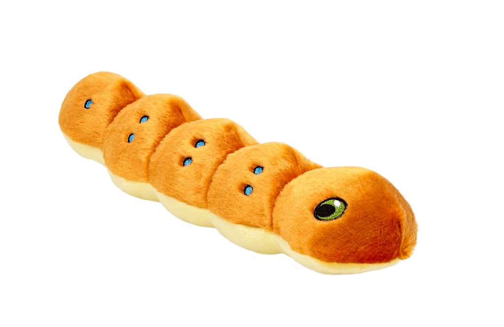 Fluff and Tuff Dog Toys - Spicy Caterp - Dog.Dog.Cat.