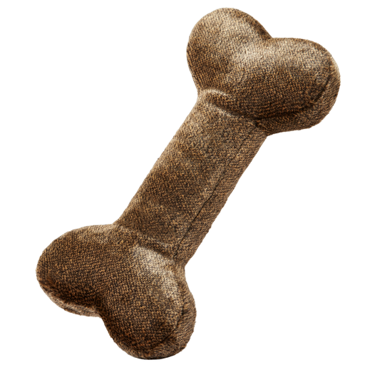 Fluff and Tuff Dog Toys - Classic Bone