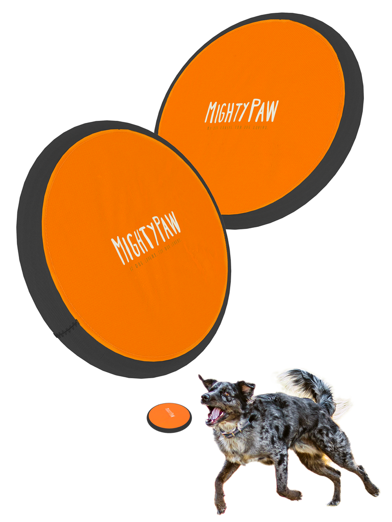 Mighty Paw - Dog Frisbee Set (2 Pack) - Dog.Dog.Cat.