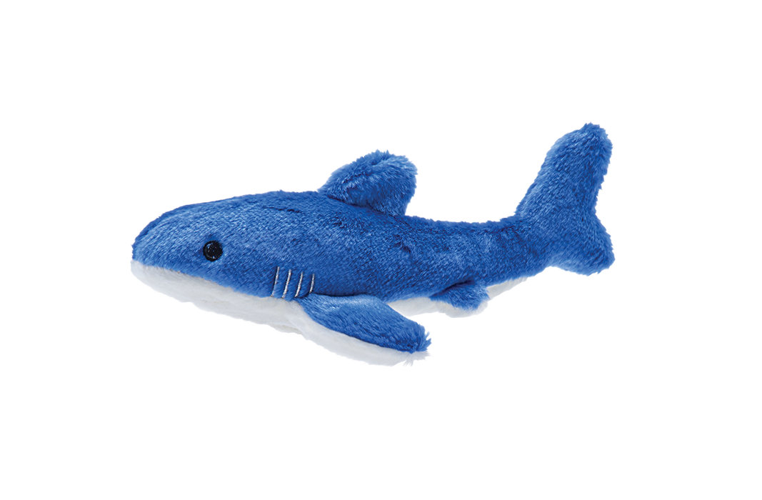 Fluff and Tuff Dog Toy - Baby Bruce Shark