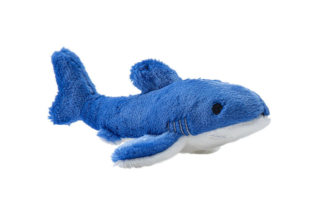 Fluff and Tuff Dog Toy - Baby Bruce Shark