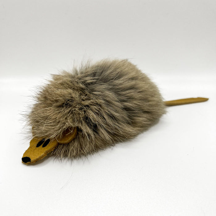 Rabbit Fur, Leather, Cat Toy, Harry