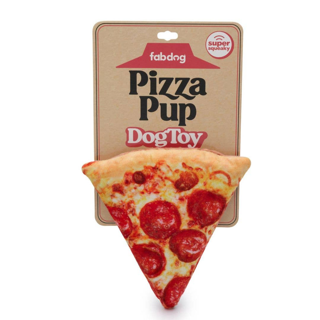fabdog - Pizza Pup Slice Toy - Dog.Dog.Cat.