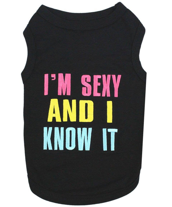 Sexy and I Know It Dog T-Shirt