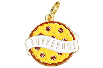 Pupperoni Pet ID Tag - Dog.Dog.Cat.