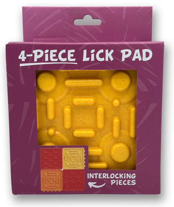 Poochie Butter - 4 Piece Lick Pad w/ Interlocking Pieces