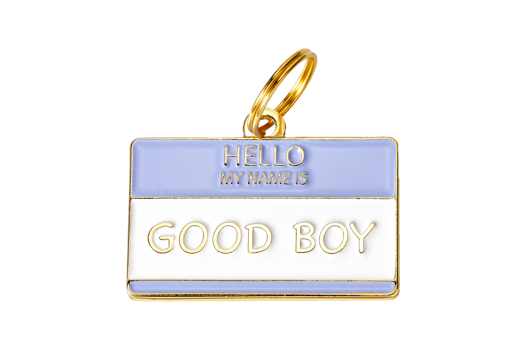 Good Boy Pet ID Tag - Dog.Dog.Cat.