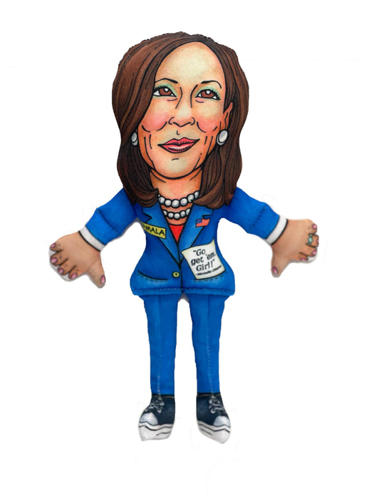 Political Parody Dog Toy - Kamala Small
