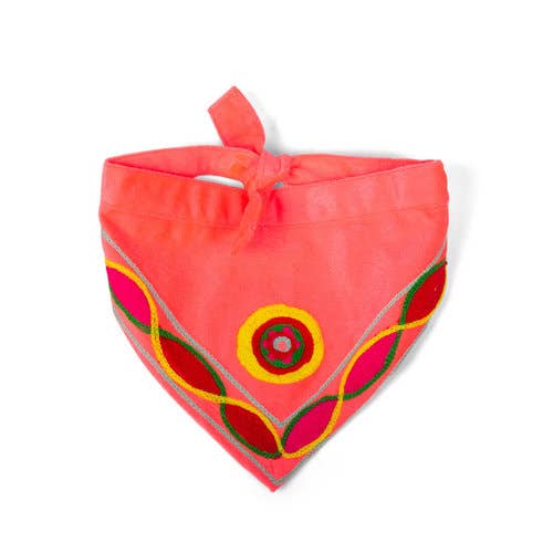 Dog With A Mission - Hondenbandana Poppy Bloom | Handgemaakt