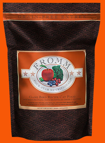 Fromm 4 Star Dry Cat Food-Game Bird Recipe - Dog.Dog.Cat.