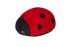 Fluff and Tuff Dog Toys - Lady Bug